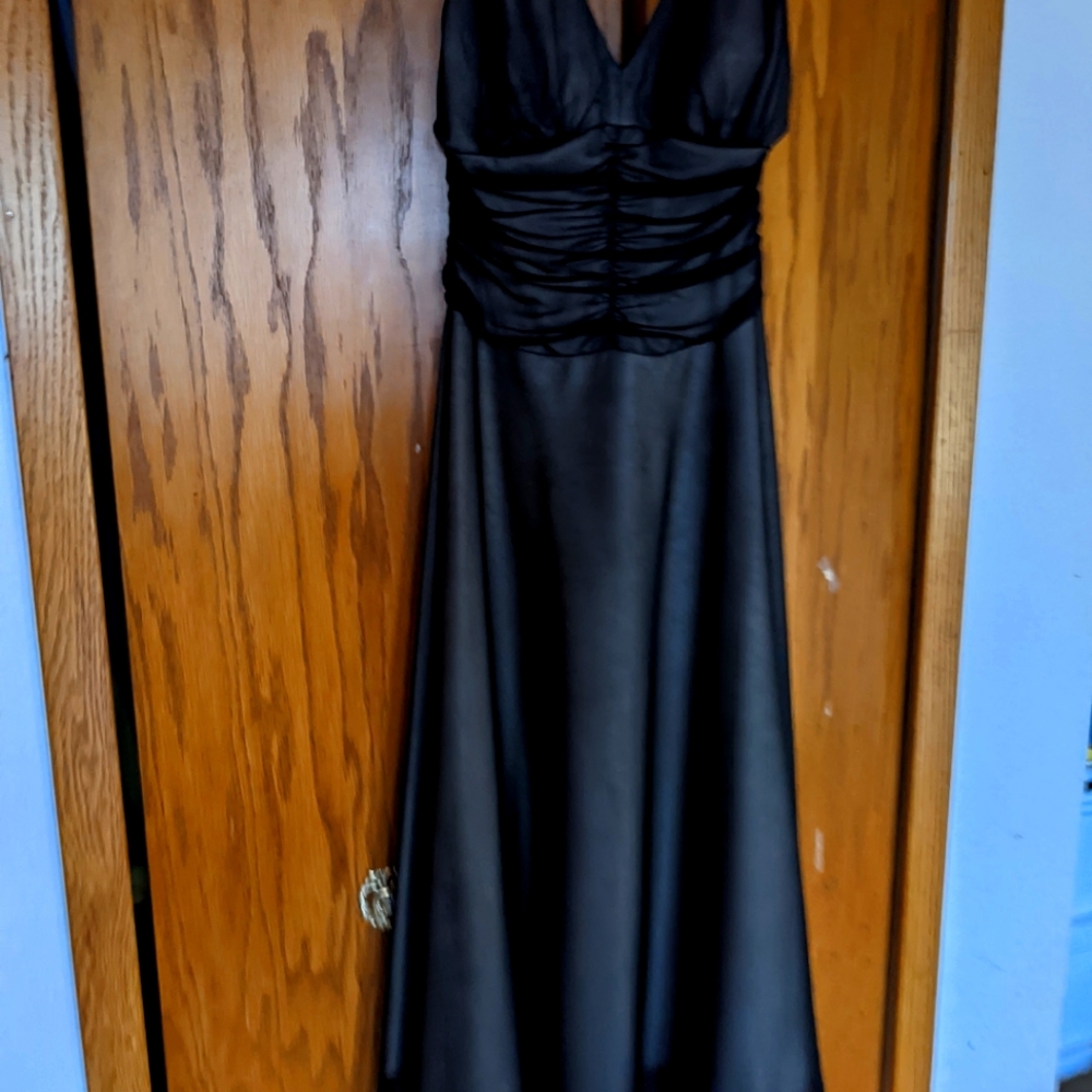 Black dinner dress